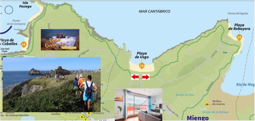 Duplex Surf Junto A La Playa Apartment Miengo Bagian luar foto